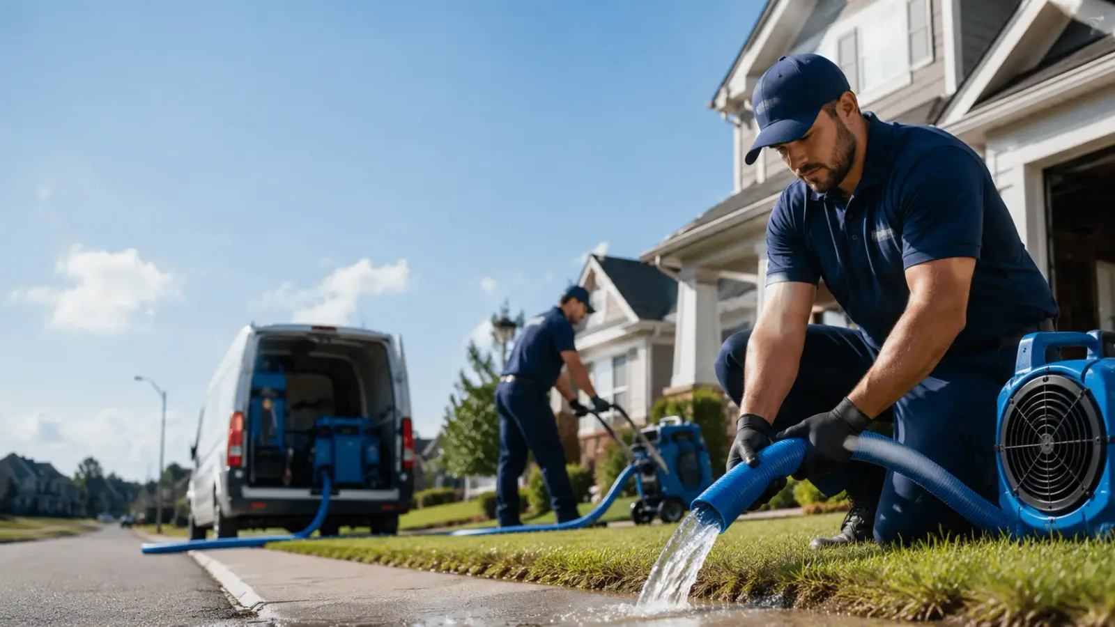 Flood Damage Restoration in Wolfforth, TX